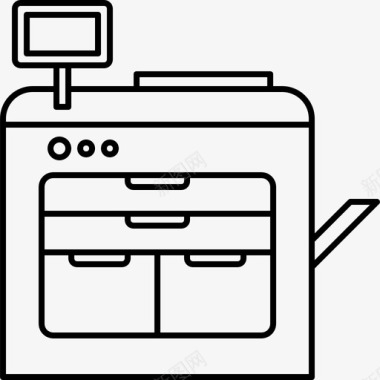 复印机设备20线路128px图标图标