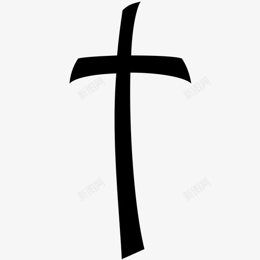 十字架天主教徒基督图标svg_新图网 https://ixintu.com 信仰 十字架 基督 天主教徒 耶稣