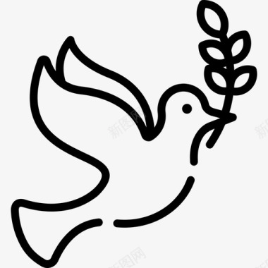 鸽子和平人权3直系图标图标