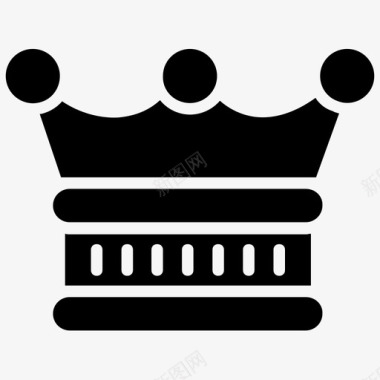皇冠头饰贵族图标图标