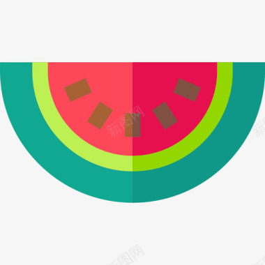西瓜水果蔬菜3个图标图标