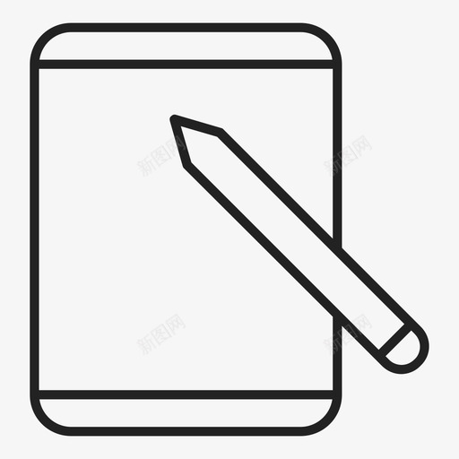 ipad苹果draw图标svg_新图网 https://ixintu.com draw ipad 技术 苹果 触摸屏