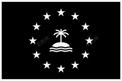 欧洲岛旗帜西西里岛图标svg_新图网 https://ixintu.com 旗帜 星星 欧洲国旗 欧洲岛 西西里岛