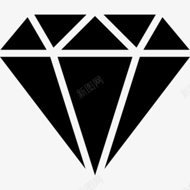 钻石必需品10实心图标图标