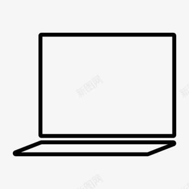 笔记本电脑广告营销图标图标