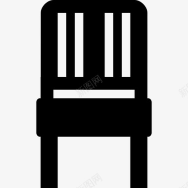 椅子家用电器和家具3填充图标图标