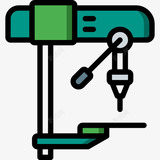 钻头工具31线颜色图标svg_新图网 https://ixintu.com 工具31 线颜色 钻头