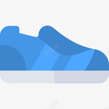 运动鞋滑冰平底鞋图标图标