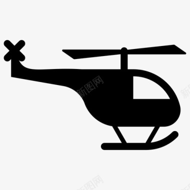 直升机喷气式飞机陆军直升机图标图标