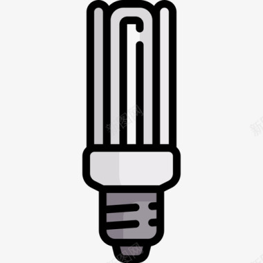 灯泡电工工具和元件线颜色图标图标
