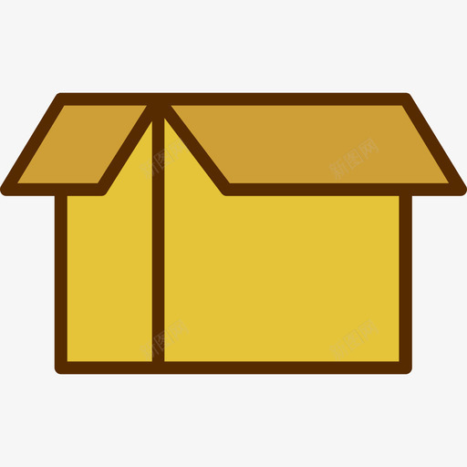 盒盒包装3线颜色图标svg_新图网 https://ixintu.com 盒 盒包装3 线颜色