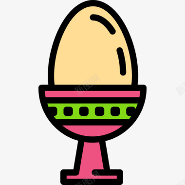 煮鸡蛋假日27原色图标图标