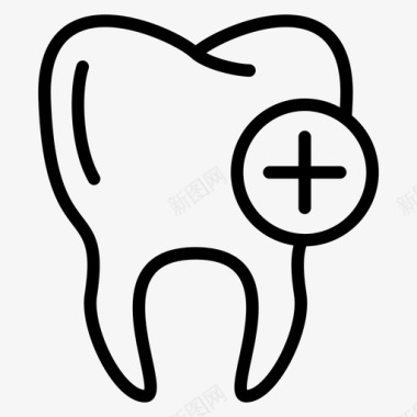牙科检查护理牙医图标图标