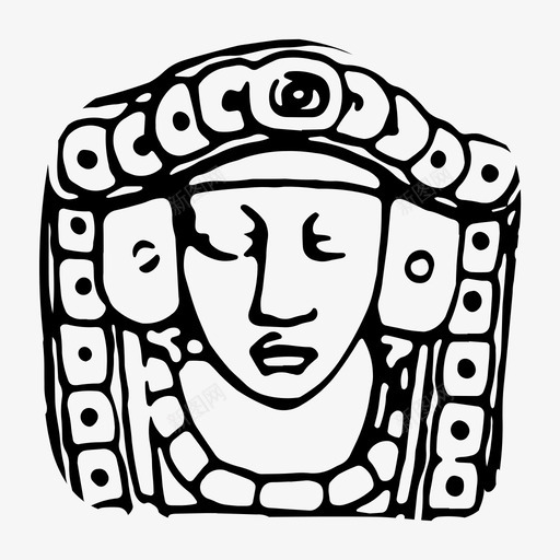 玛雅古代阿兹特克图标svg_新图网 https://ixintu.com 上帝 印加 古代 玛雅 阿兹特克
