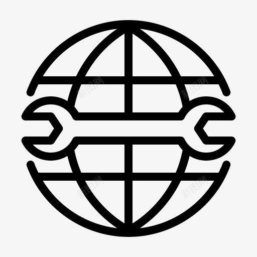 设置网络全球首选项图标svg_新图网 https://ixintu.com 全球 技术人员 营销搜索引擎优化 设置网络 首选项