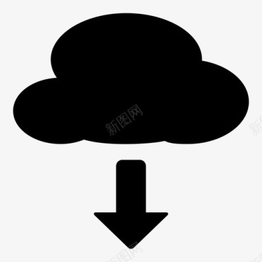 云贝尔气象云放大同步图标图标