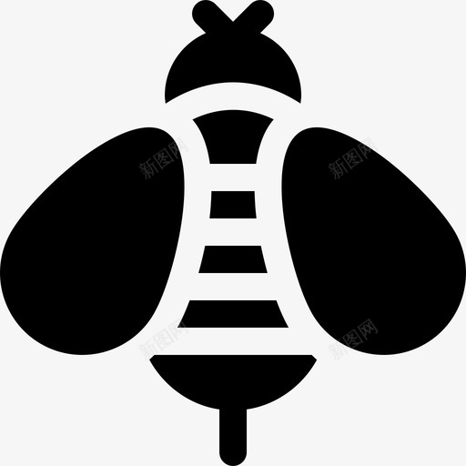 蜜蜂野生动物3填充图标svg_新图网 https://ixintu.com 填充 蜜蜂 野生动物3