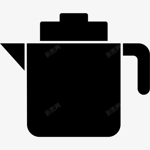 咖啡机咖啡杯子图标svg_新图网 https://ixintu.com 咖啡 咖啡和咖啡机 咖啡机 杯子 水壶 餐厅