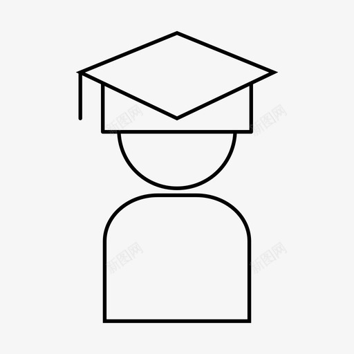 学生大学研究生图标svg_新图网 https://ixintu.com 大学 学生 市场营销 毕业 毕业帽 用户界面 砂浆板 研究生 网页设计