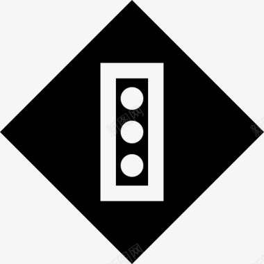 红绿灯交通标志5已填充图标图标