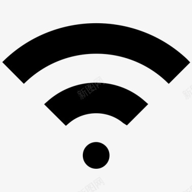 wifi信号连接热点图标图标