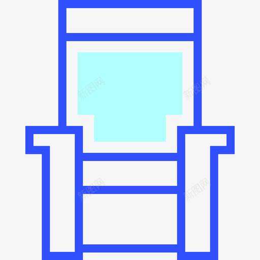座椅电影视频线性颜色图标svg_新图网 https://ixintu.com 座椅 电影视频 线性颜色