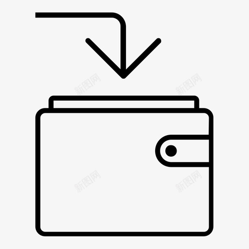 分配给钱包加密货币图标svg_新图网 https://ixintu.com 分配给钱包 加密货币