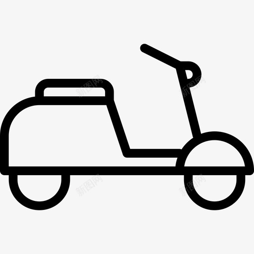 摩托车旅行52直线型图标svg_新图网 https://ixintu.com 摩托车 旅行52 直线型