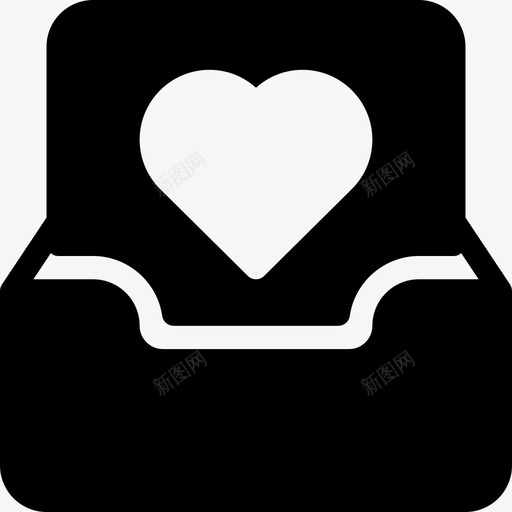 收件箱电子邮件操作填充图标svg_新图网 https://ixintu.com 填充 收件箱 电子邮件操作