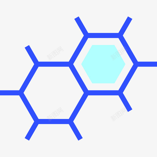 分子教育51线颜色图标svg_新图网 https://ixintu.com 分子 教育51 线颜色