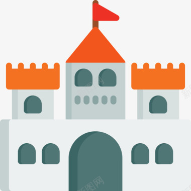 城堡公平3公寓图标图标