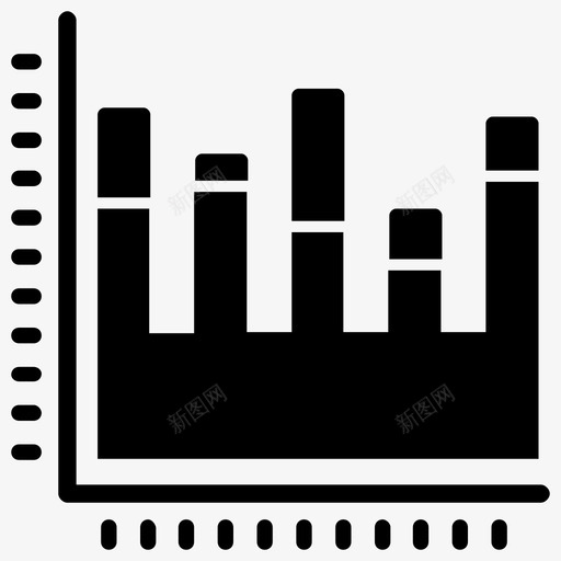 柱状图图形表示图表应用程序图标svg_新图网 https://ixintu.com 业务数据图和图表字形图标 图形表示 图表应用程序 柱状图 相对频率