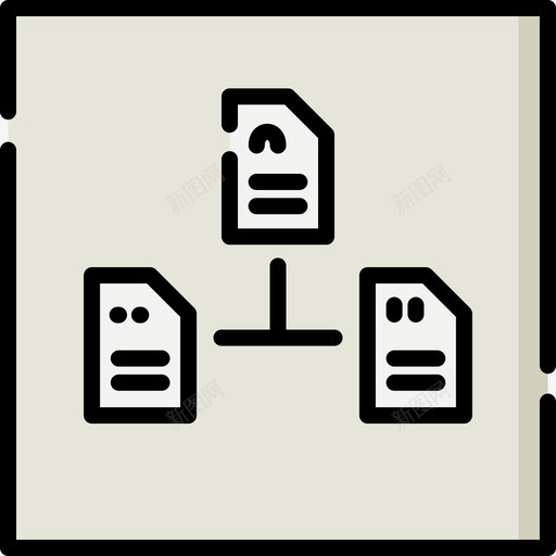 网络团队合作23线性颜色图标svg_新图网 https://ixintu.com 团队合作23 线性颜色 网络