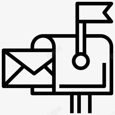 邮箱电子邮件信封图标图标