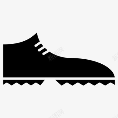 靴子登山靴鞋子图标图标