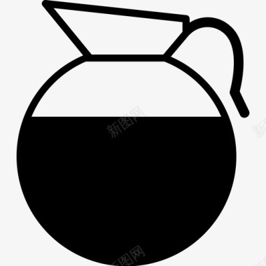 咖啡机咖啡咖啡壶图标图标