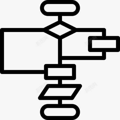 信息图数据可视化4线性图标svg_新图网 https://ixintu.com 信息图 数据可视化4 线性