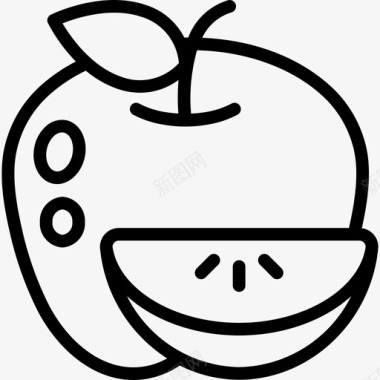 苹果美食9直系图标图标