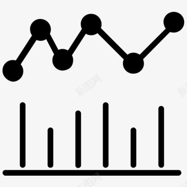 统计图表数据分析图标图标