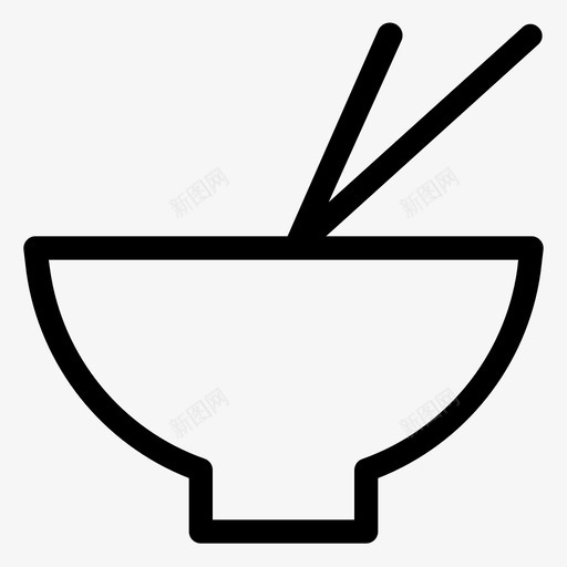 拉面碗食品日本菜图标svg_新图网 https://ixintu.com 拉面碗 日本菜 梨汁食品 汤 食品