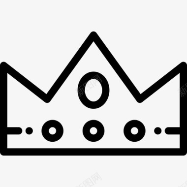 皇冠事件5直线图标图标