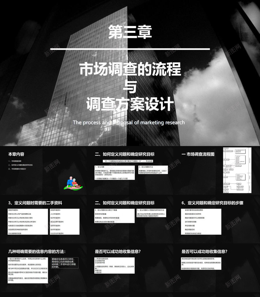灰色商务市场分析调查流程与方案PPT模板_新图网 https://ixintu.com 商务 市场分析 方案 流程 灰色 调查