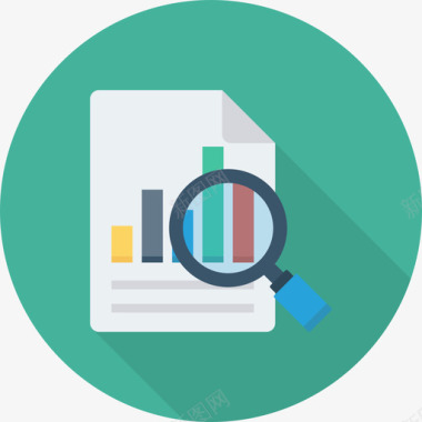 分析搜索引擎优化营销10循环图标图标