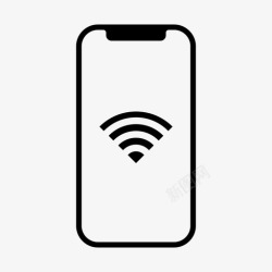iphone信号wifi信号互联网连接iphone图标高清图片