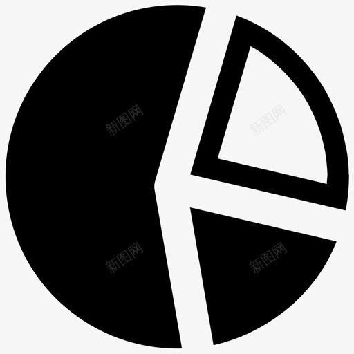 饼图分析销售报告图标svg_新图网 https://ixintu.com 业务元素1 分析 统计 销售报告 饼图