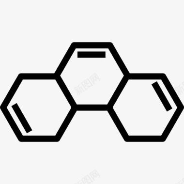 细胞科学32线性图标图标