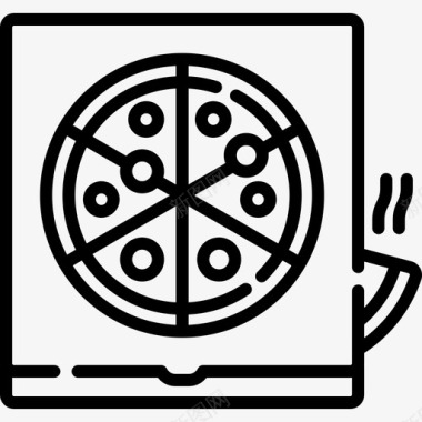 披萨夜派对9直系图标图标