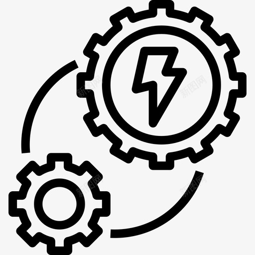 线性能量设置17图标svg_新图网 https://ixintu.com 17 线性能量设置