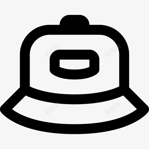帽子衣服36直线型图标svg_新图网 https://ixintu.com 帽子 直线型 衣服36