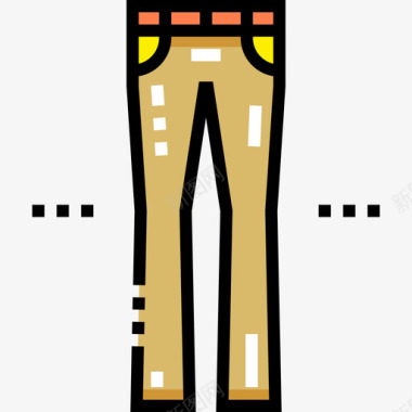 裤装秋装3线条色图标图标
